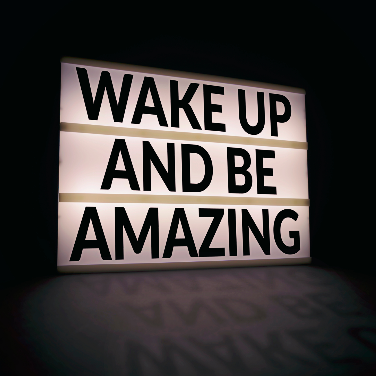 Freelance Content Writer, SEO Blog Specialist, Ghostwriter – squareONE
wake up and be amazing written on lighted sign